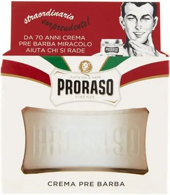 Proraso White Pre-Shave Cream Sensitive Skin 100 Ml