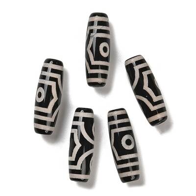Tibetan Style dZi Beads