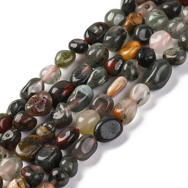 Natural Africa Bloodstone Beads Strands