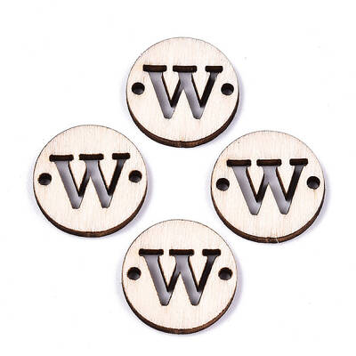 Unfinished Natural Poplar Wood Links Connectors