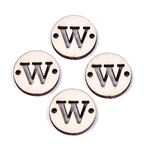 Unfinished Natural Poplar Wood Links Connectors