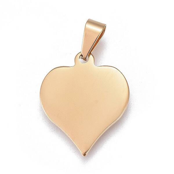 304 Stainless Steel Stamping Blank Tag Pendants