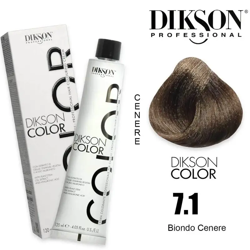 Dikson Color 120 Ml 7.1 - 7C Ash Blonde