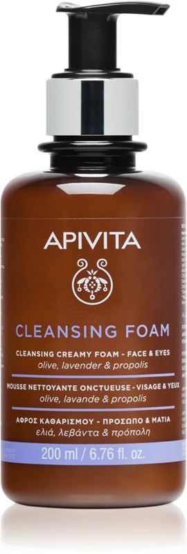 Apivita Cleansing Foam Cream 200 ml