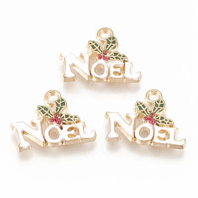 Alloy Enamel Pendants