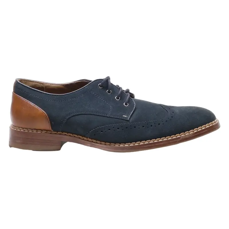 SONOMA Brogue Shoes Blue Suede Mens UK 12