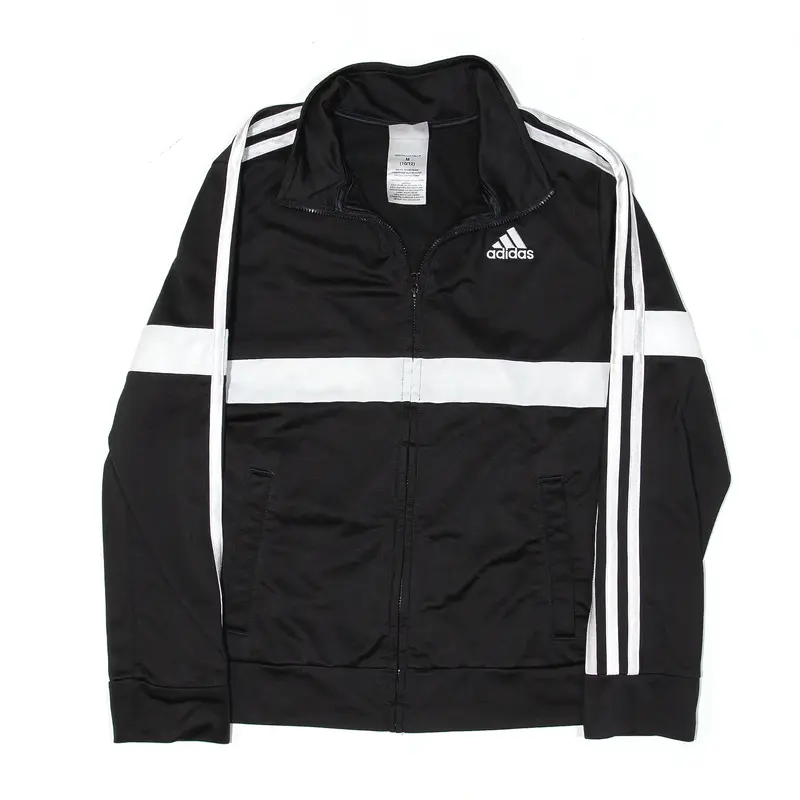 ADIDAS Jacket Black Track Boys M