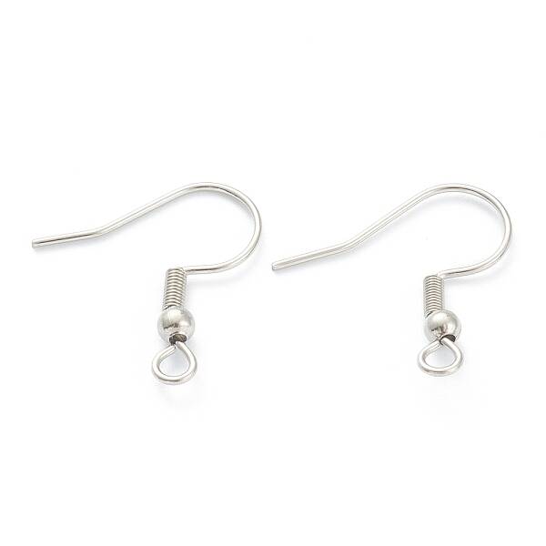 Tarnish Resistant 316 Surgical Stainless Steel Earring Hooks