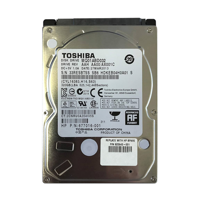 622643-001 HP 320GB 5400RPM SATA 3Gb/s 8MB Cache 2.5-inch Hard Drive