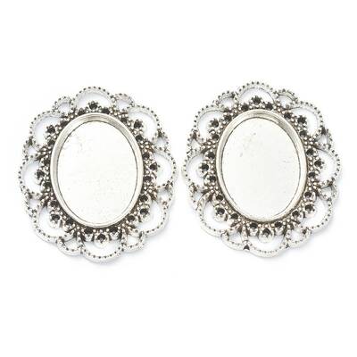 Alloy Cabochon Settings
