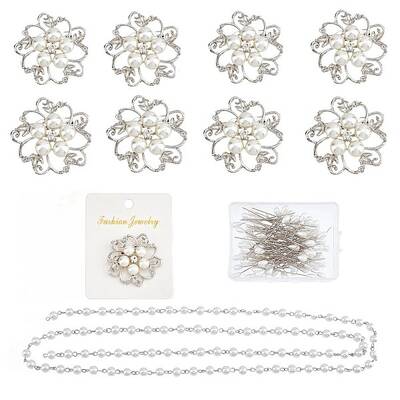 DIY Chain Dangle Brooch Making Kits