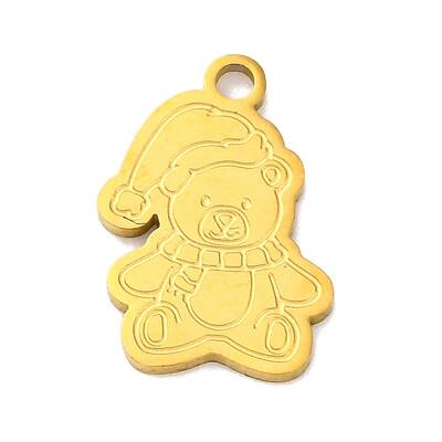 Christmas Theme 201 Stainless Steel Charms