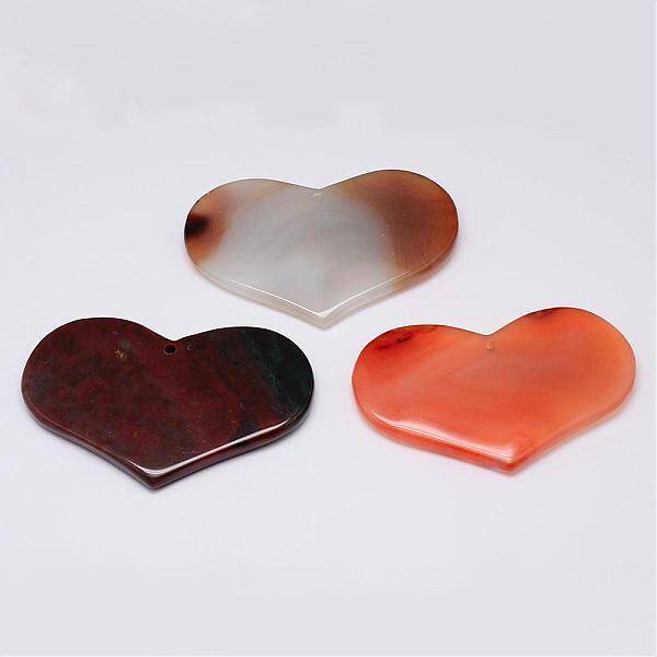Natural Gemstone Big Pendants