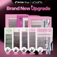 Venus & Flora & Aphrodite & Secret & Born 3D Vivi DIY Lashes Cluster Kit With Ultra Thin Band Soft & Comfortable Lashes For B...