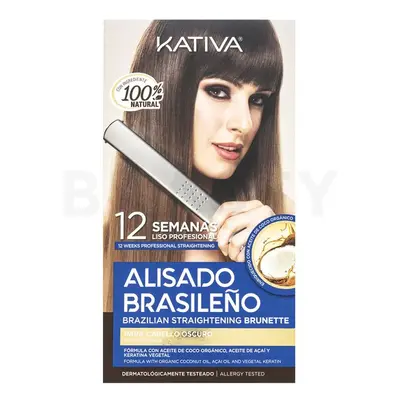 Kit lisciante brasiliano Kativa Brunette 225 ml
