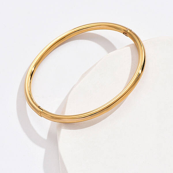 Stainless Steel Plain Bangles