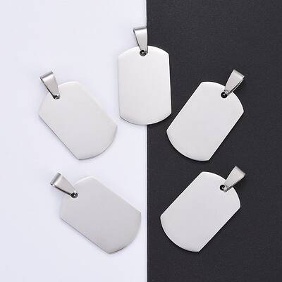 304 Stainless Steel Big Pendants