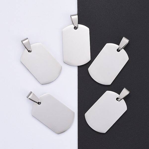304 Stainless Steel Big Pendants