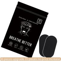 30 Packaging Upgrade 35 Packaging Super Breathable Mouth sticker，Ultra Breathable Mouth Tape One Month Supply 35 Strong Adh...