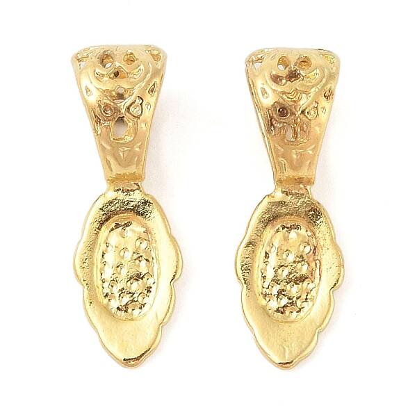 Rack Plating Brass Pinch Bails