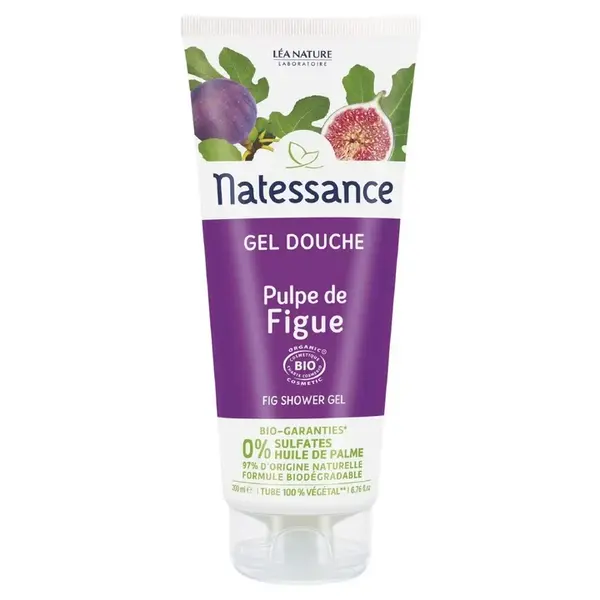 Natessance - Shower Gel - ORGANIC Fig Pulp 200ml