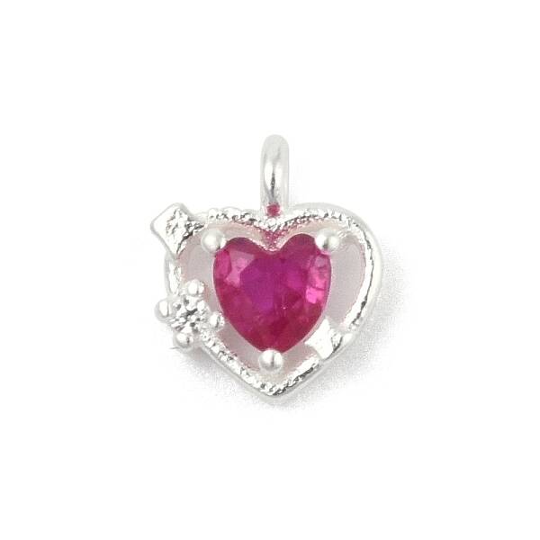 925 Sterling Silver Micro Pave Cubic Zirconia Pendants