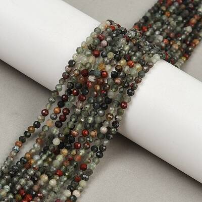 Natural African Bloodstone Beads Strands