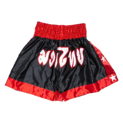 Thai Boxing Mens Sports Shorts Red Relaxed L W26