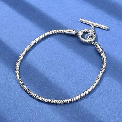 Brass Snake Chain Bracelets for Men Women