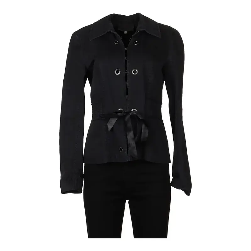 Richmond Jacket - Medium Black Cotton