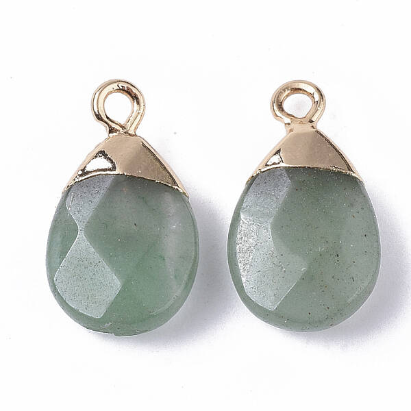 Natural Green Aventurine Pendants