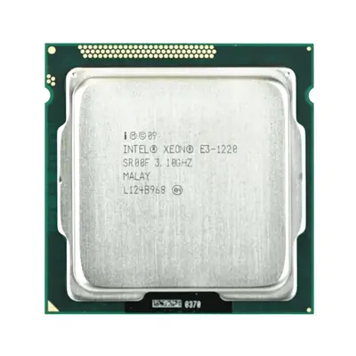 644753-001 HP 3.10GHz 5.00GT/s DMI 8MB L3 Cache Socket LGA1155 Intel Xeon E3-1220 Quad-Core Processor for ProLiant Servers