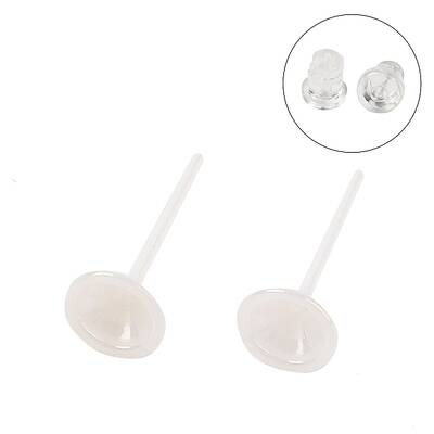 Hypoallergenic Bioceramics Zirconia Ceramic Stud Earrings