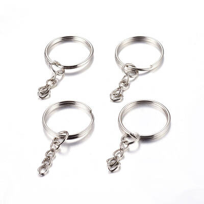 Iron Split Key Rings