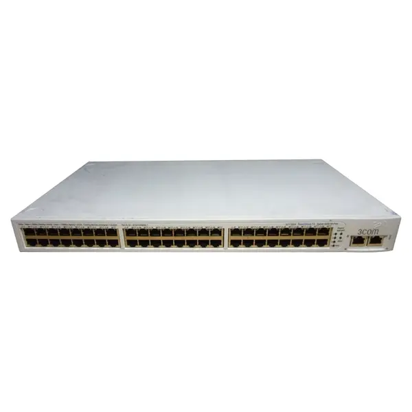 3C17302-US 3Com SuperStack 3 4250T 48 x RJ-45 Ports 10/100Base-TX + 2 x GE RJ-45 Ports Layer 2 Managed Rack-moutable Gigabit ...