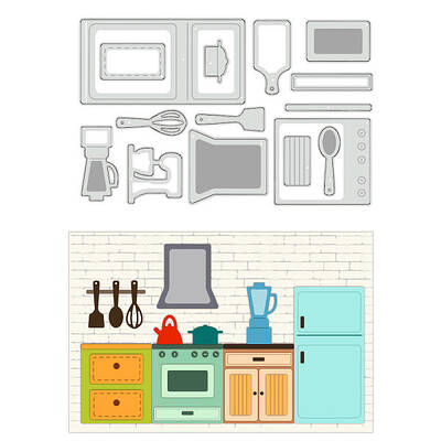 Kitchen Theme Carbon Steel Cutting Dies Stencils
