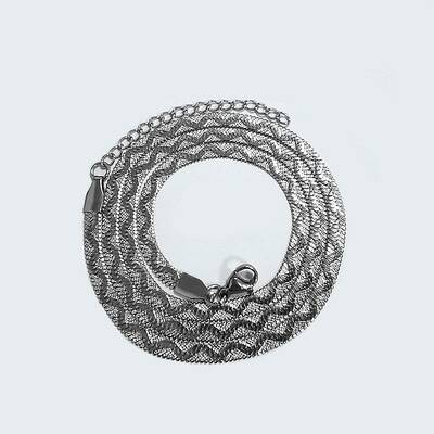Non-Tarnish 304 Stainless Steel Herringbone Chain Necklaces