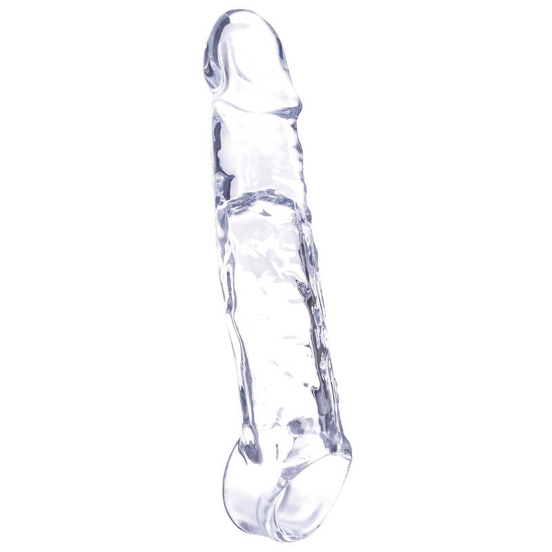 Magic Penis Extender and Ball Strap 6.5 Clear