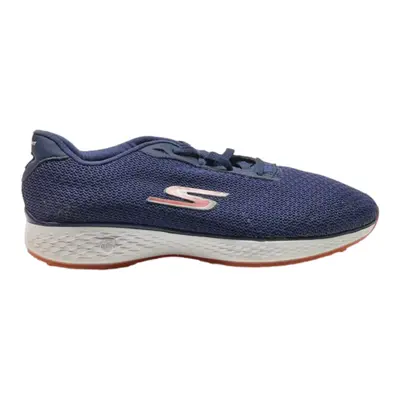 SKECHERS Sneaker Trainers Blue Synthetic Womens UK 4
