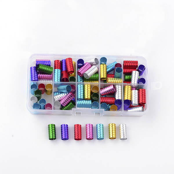 Aluminum Dreadlocks Beads Hair Decoration