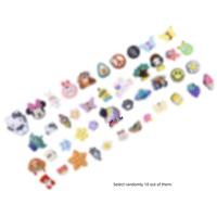 You will receive ten random accessories from among them.Suitable for EVA beach bags and slip-on shoes
