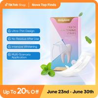 BodyAccel Teeth Whitening Strips Daily Oral Natural repair and whitening tooth strips