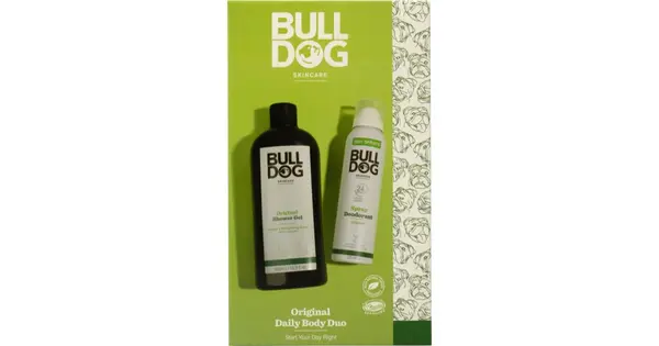 Bulldog Original Daily Refresh Body Gift Set For Men 2 Pcs
