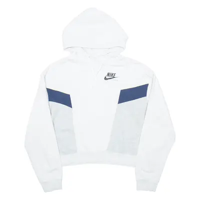 NIKE Sportswear Mens Grey Hoodie M