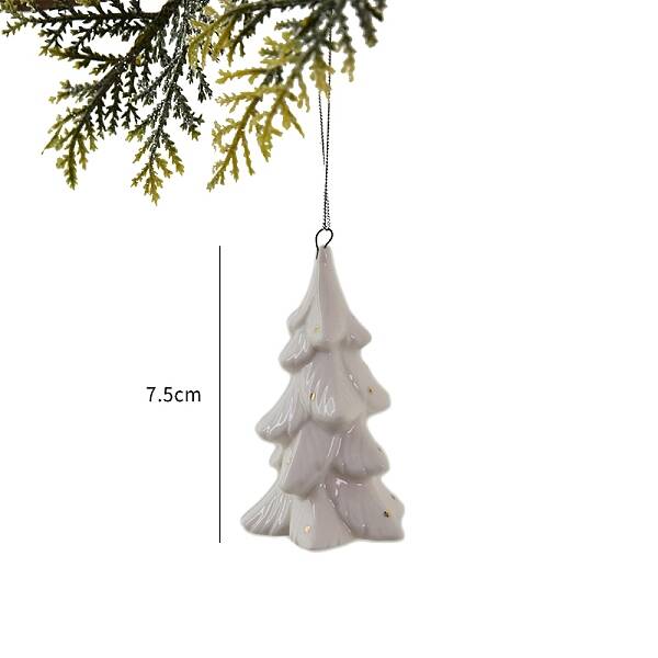 Christmas Porcelain Pendant Decorations
