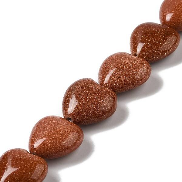 Synthetic Goldstone Beads Strands