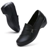 Women's Fashion Summer 2025 Retro Pu Leather Slipon Shoes, Casual Versatile Plain Flat ComfortableWalking Shoes,Suitable for ...
