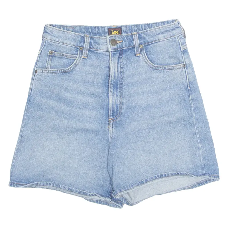 LEE Womens Denim Shorts Blue S W28