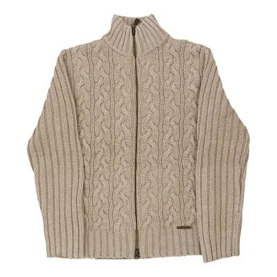 Pepe Jeans Jumper - Large Beige Wool
