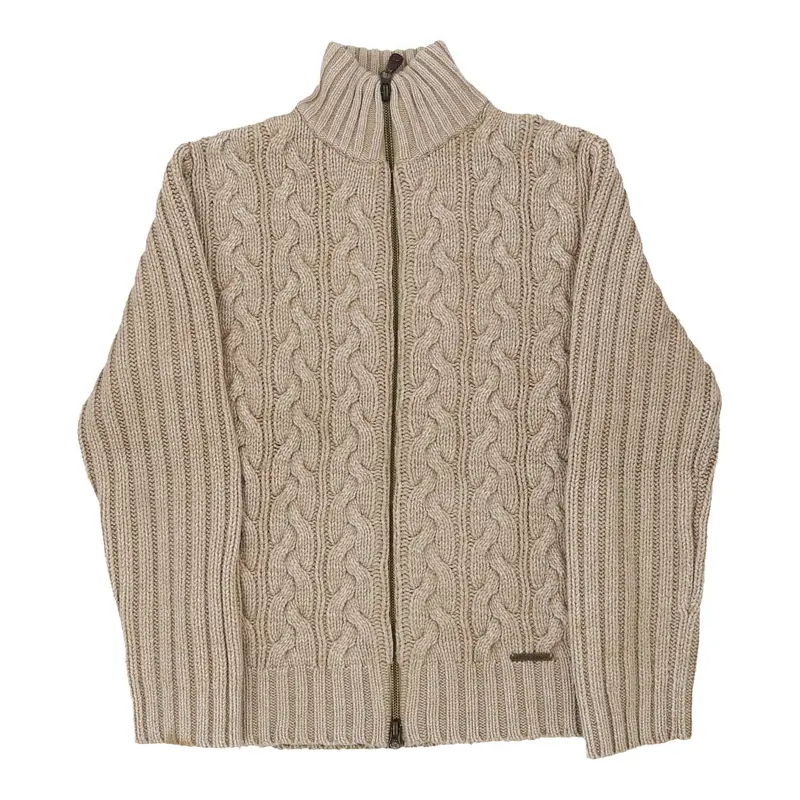 Pepe Jeans Jumper - Large Beige Wool